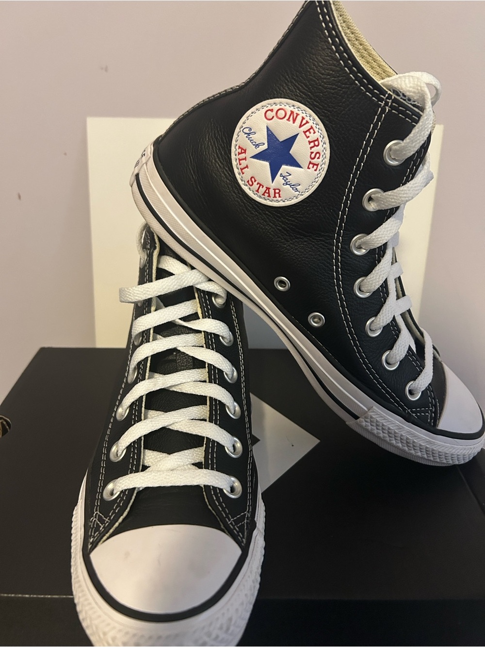 Converse Chuck Taylor White and Black Unisex Sneakers